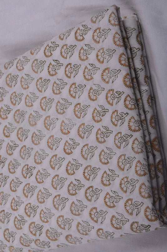 Linen fabric, Fabric by yard, Hand printed fabric, Block Print Fabric, Indian Fabric