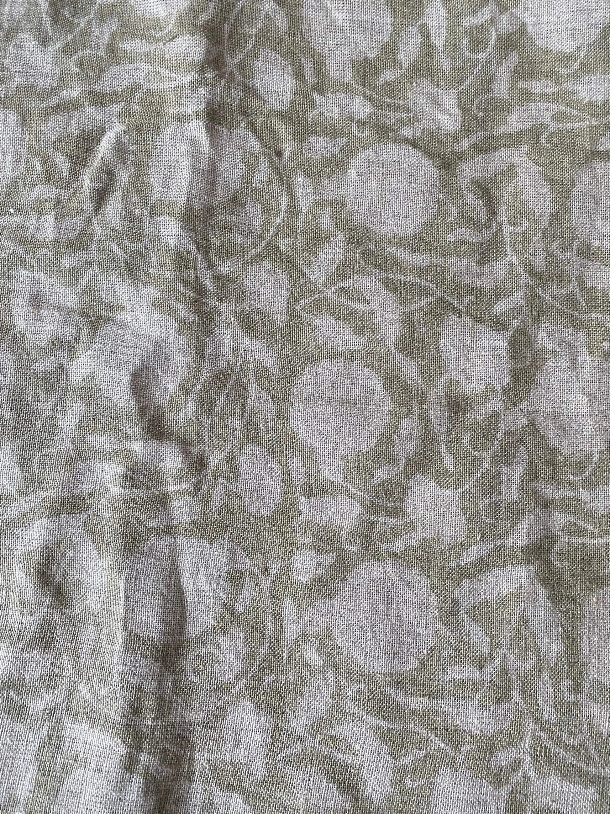 58" inches Indian Hand Block Print Fabric, Indian Linen Fabric, Block Print Fabric, Designer Floral Printing Fabric, Upholstery fabric, - Maple Village Lane