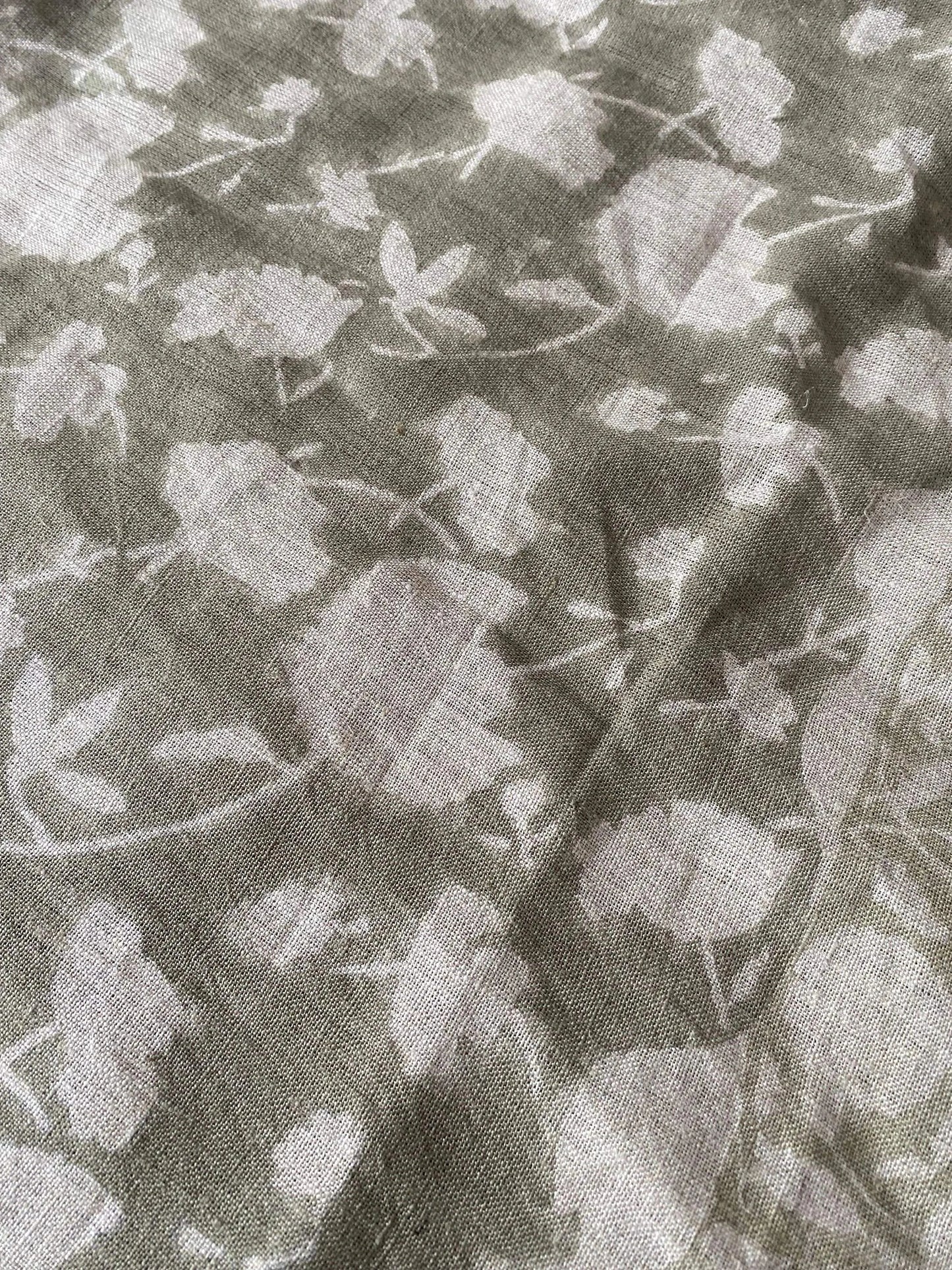Jolly Hand Block Print Upholstery Fabric For Designers, DIY Projects - Maple Village Lane