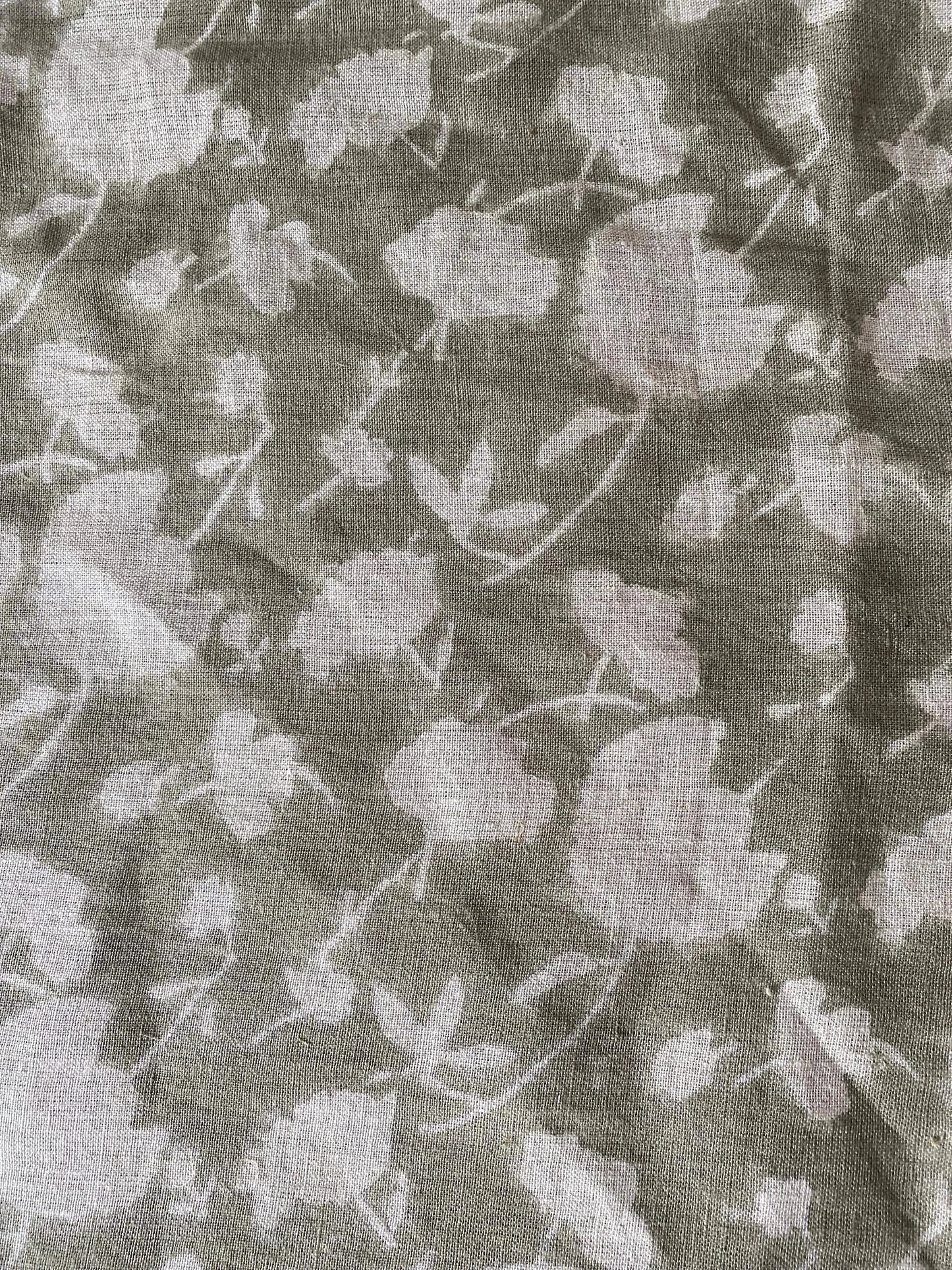 Jolly Hand Block Print Upholstery Fabric For Designers, DIY Projects - Maple Village Lane