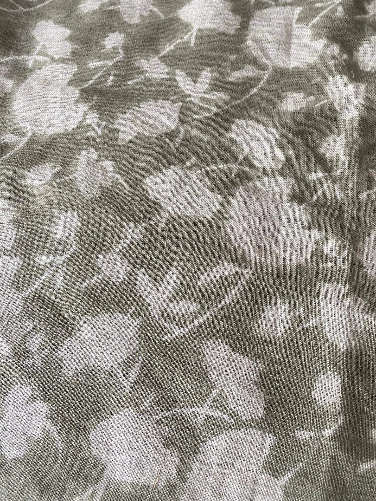 Jolly Hand Block Print Upholstery Fabric For Designers, DIY Projects - Maple Village Lane