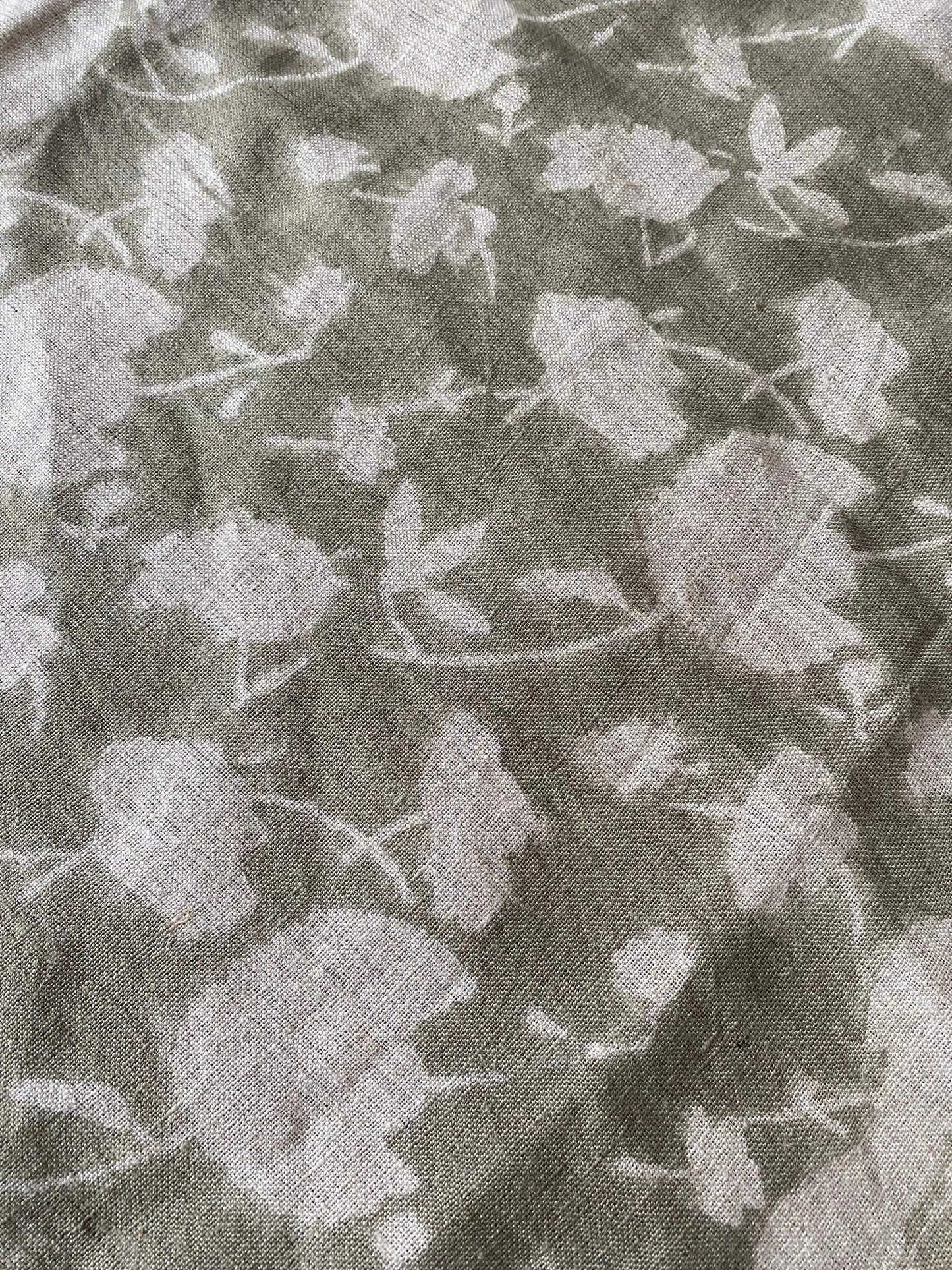 Jolly Hand Block Print Upholstery Fabric For Designers, DIY Projects - Maple Village Lane