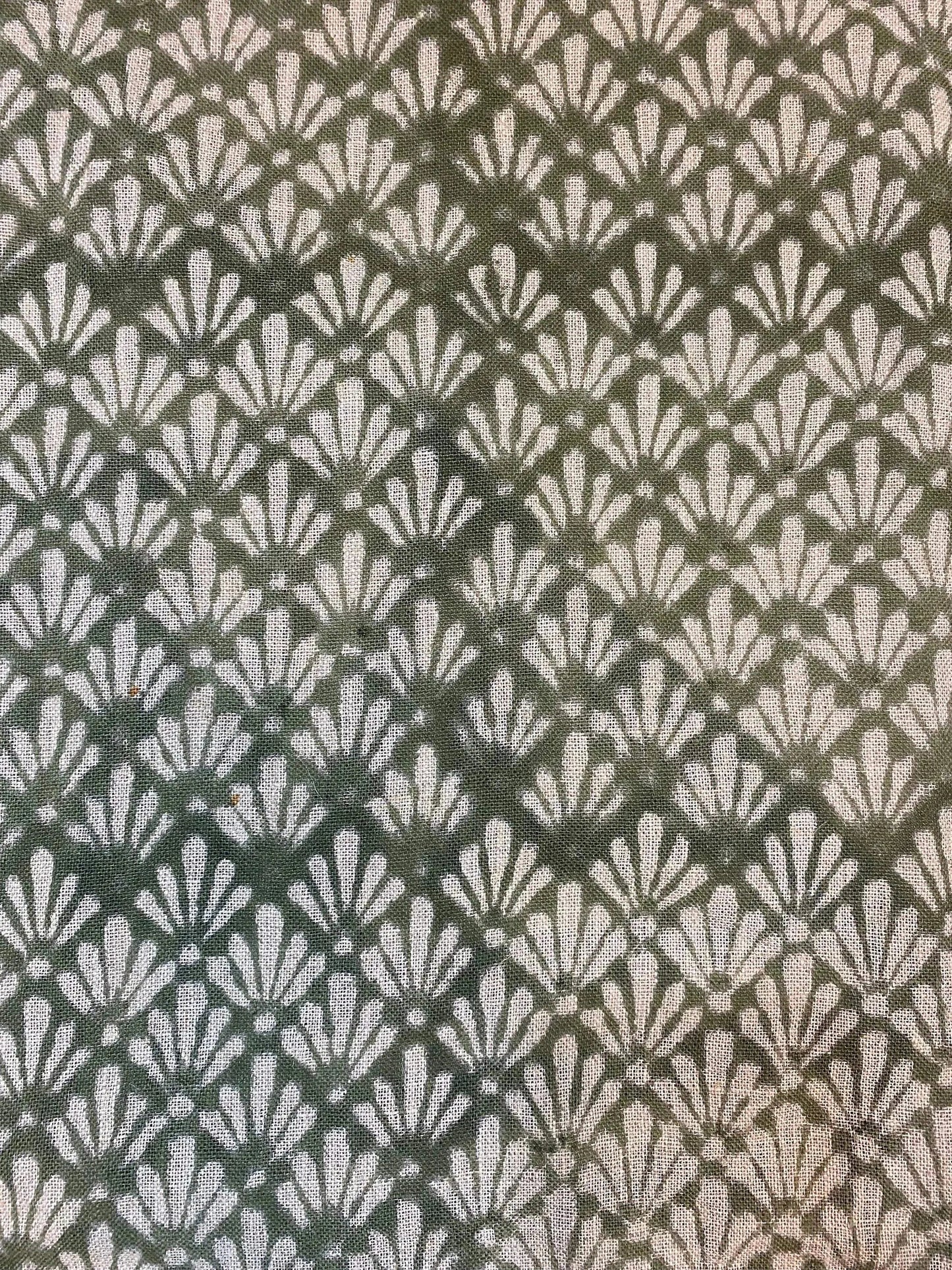 58" inches Indian Hand Block Print Fabric, Indian Linen Fabric, Block Print Fabric, Designer Floral Printing Fabric, Upholstery fabric, - Maple Village Lane