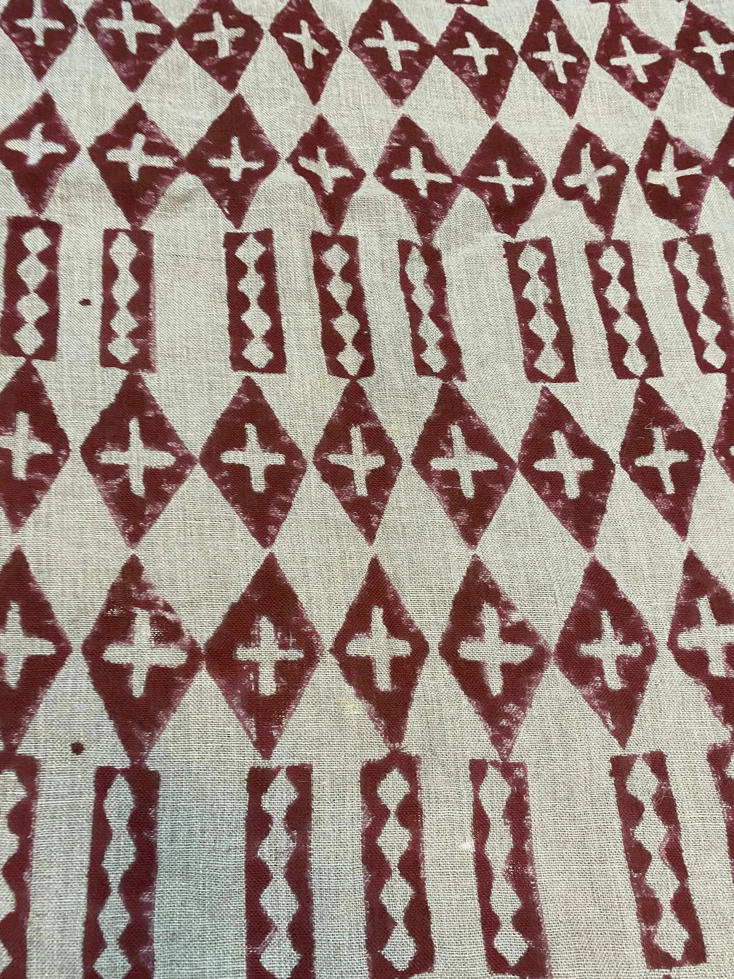 58" inches Indian Hand Block Print Fabric, Indian Linen Fabric, Block Print Fabric, Designer Floral Printing Fabric, Upholstery fabric, - Maple Village Lane