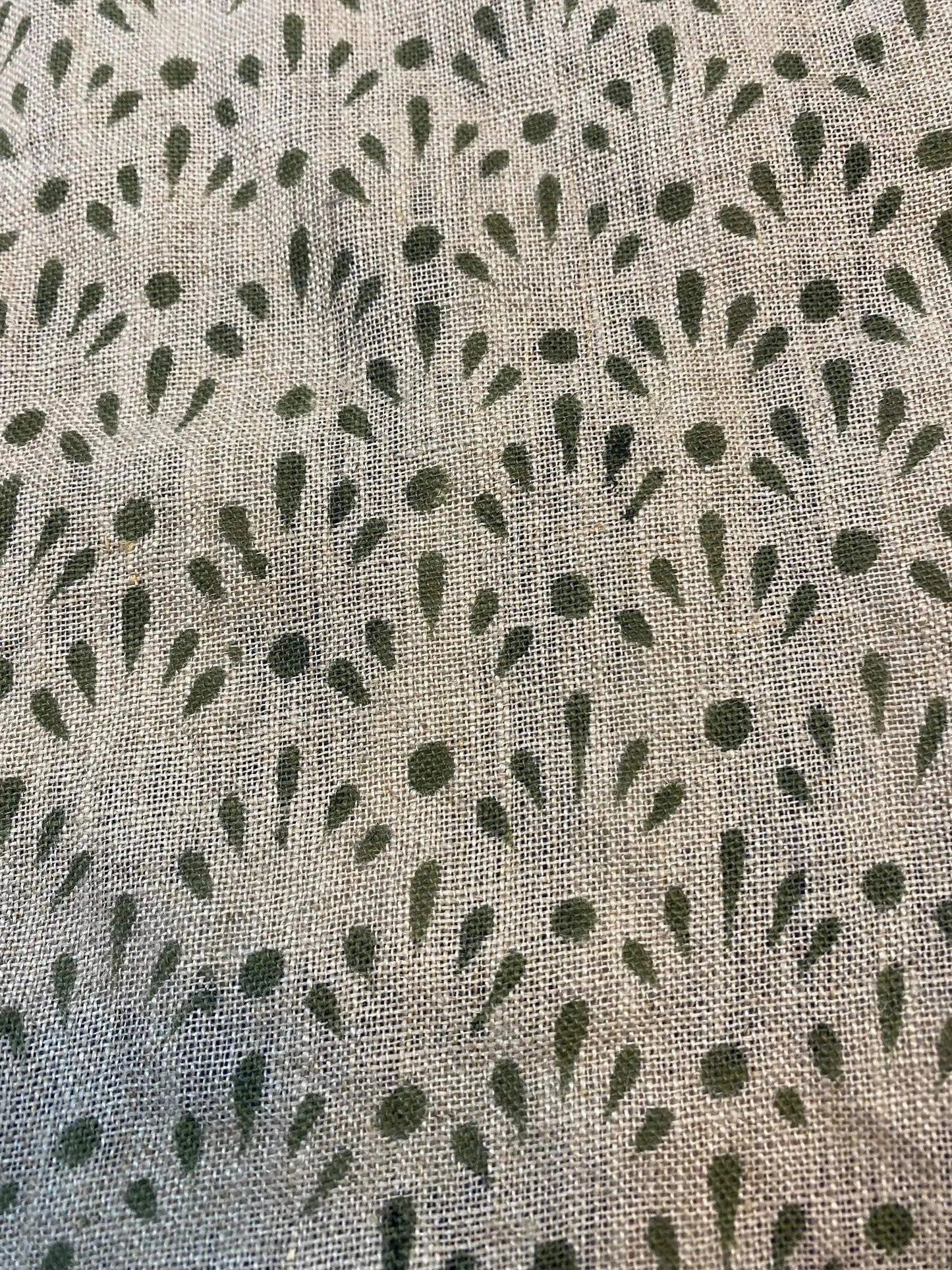 58" inches Indian Hand Block Print Fabric, Indian Linen Fabric, Block Print Fabric, Designer Floral Printing Fabric, Upholstery fabric, - Maple Village Lane
