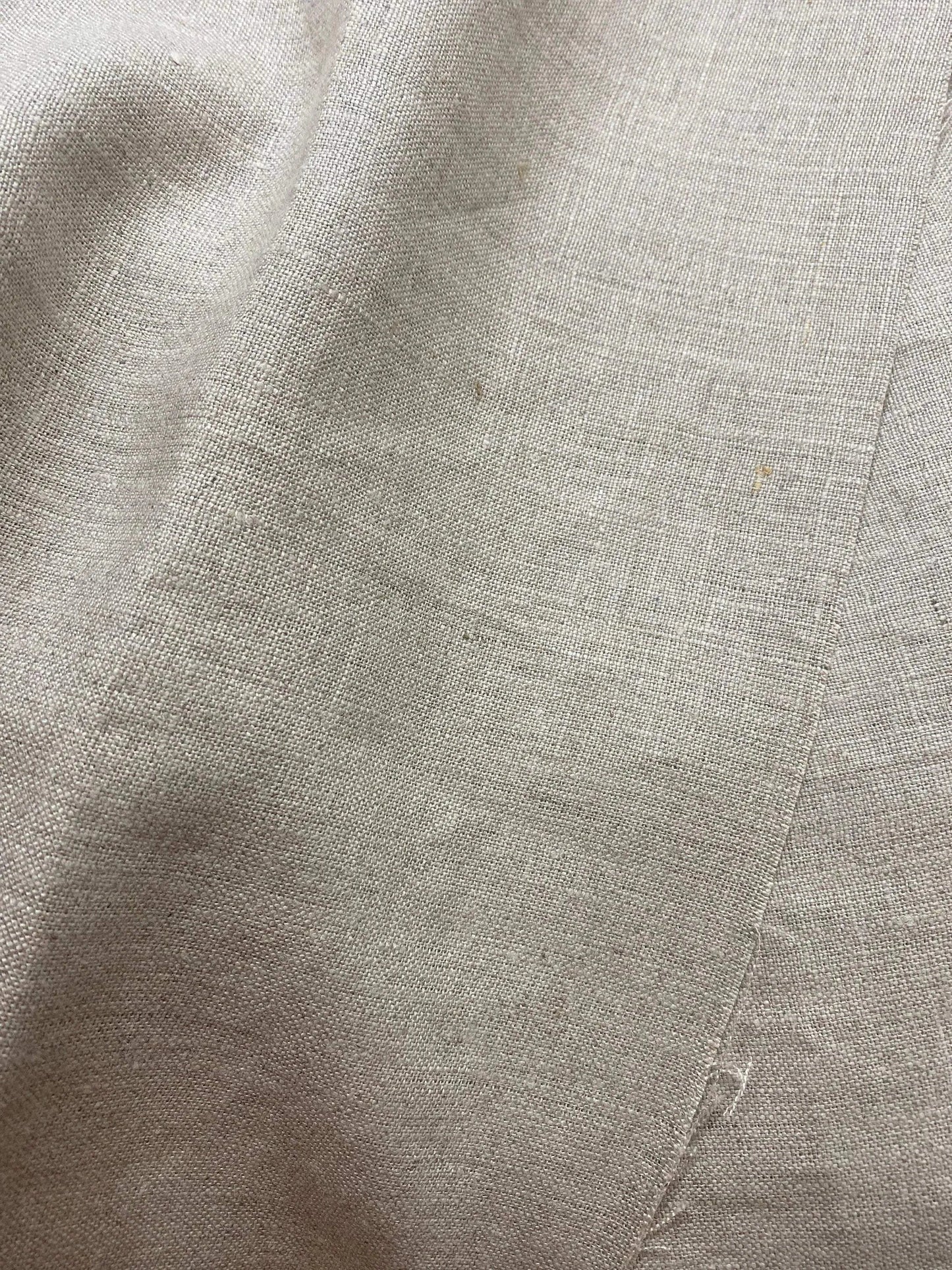 58" inches Hand Block Printed Linen Fabric , Home Decor Best Linen Fabric for decor, pillows ,upholstery, curtain - Maple Village Lane