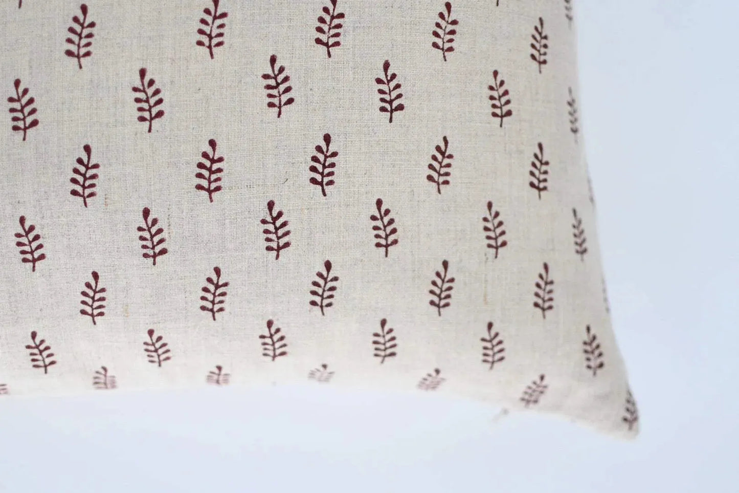 Audrey Block Print Pillow Cover - Maple Village Lane