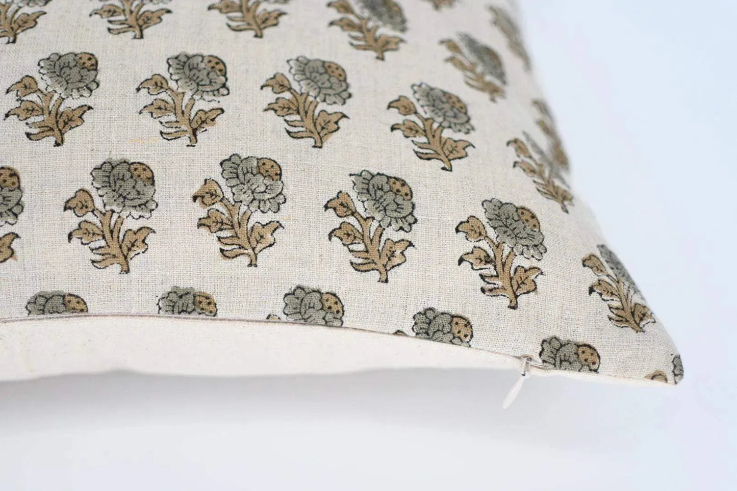 Alice Block Print Pillow Cover - Maple Village Lane