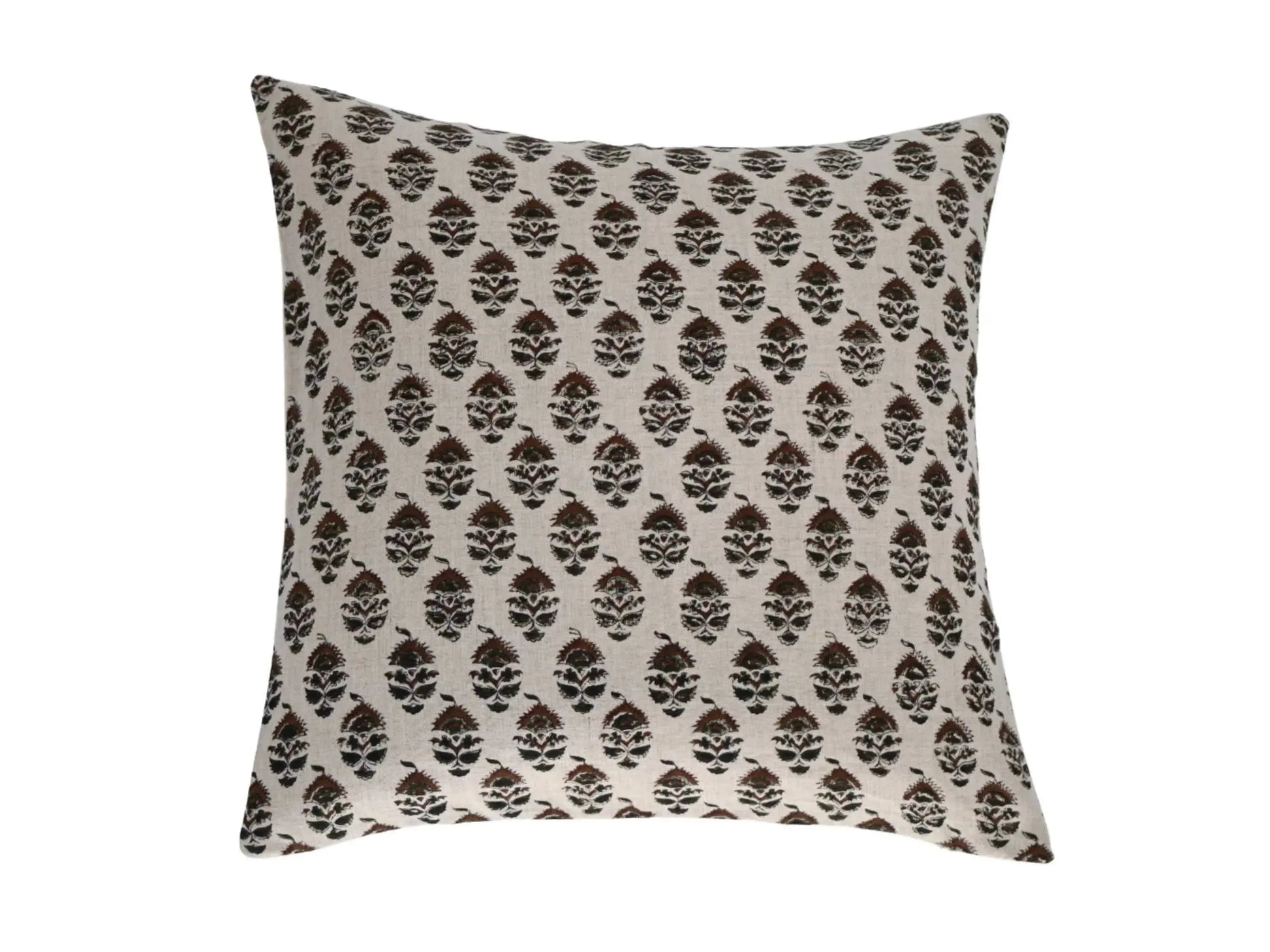 Sebastian Block Print Pillow Cover - Maple Village Lane