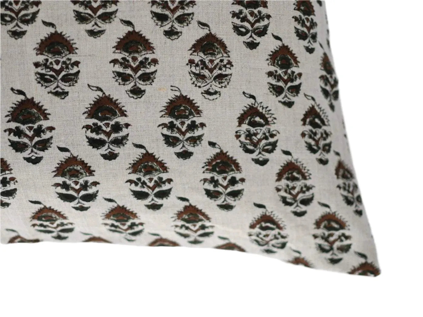 Sebastian Block Print Pillow Cover - Maple Village Lane