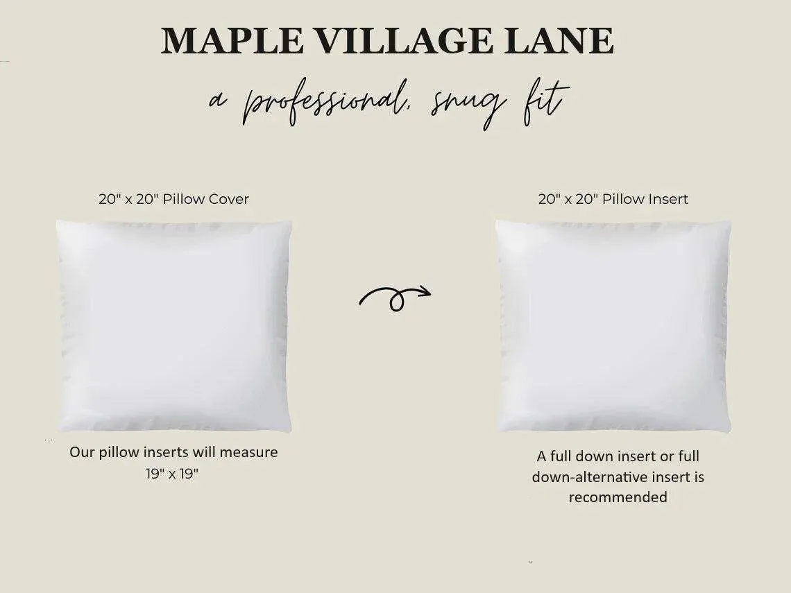 Thea Woven Pillow Cover - Maple Village Lane