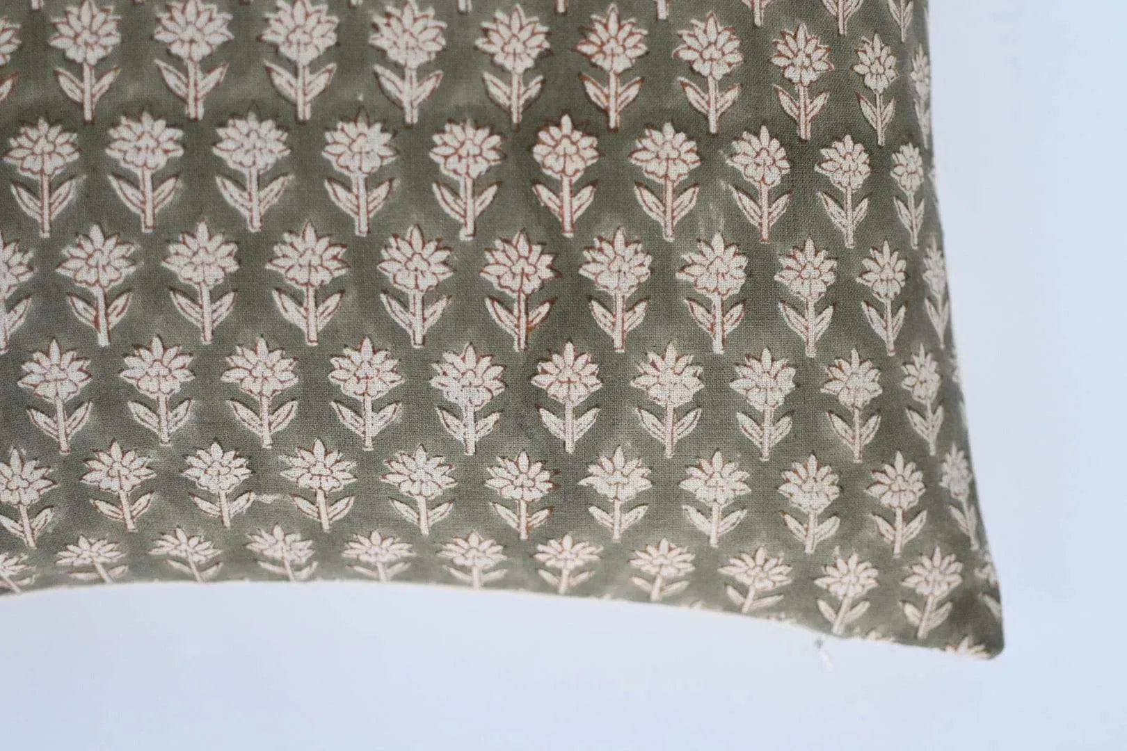 Sophia Block Print Pillow Cover - Maple Village Lane