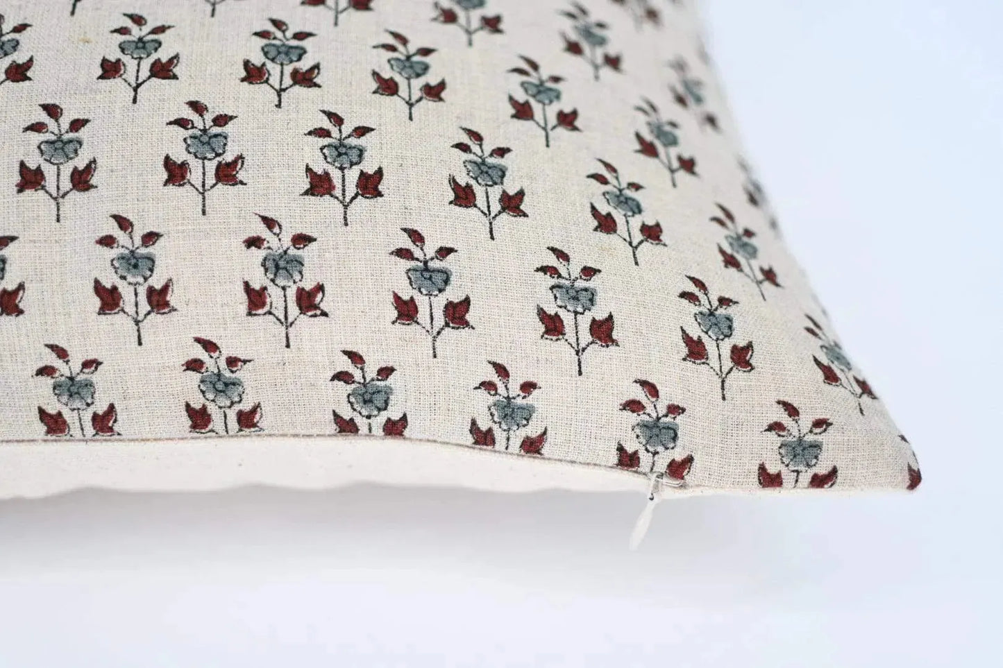 Clara Block Print Pillow Cover - Maple Village Lane
