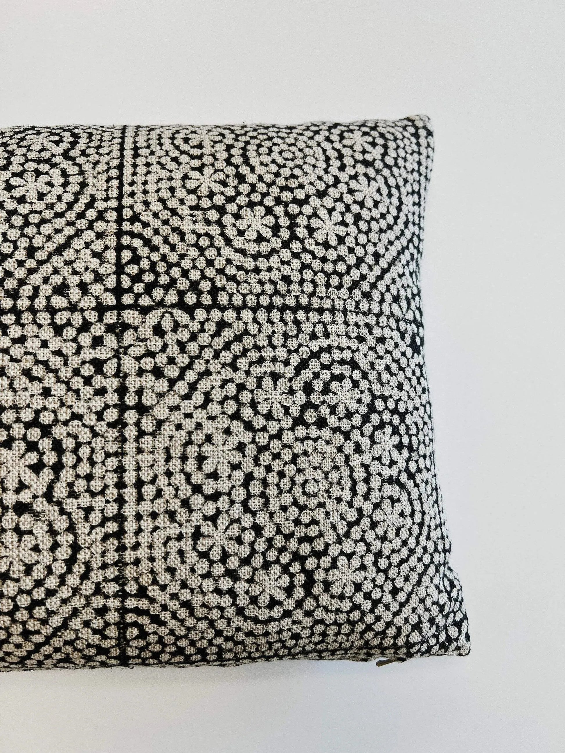Vada Block Print Pillow Cover - Maple Village Lane
