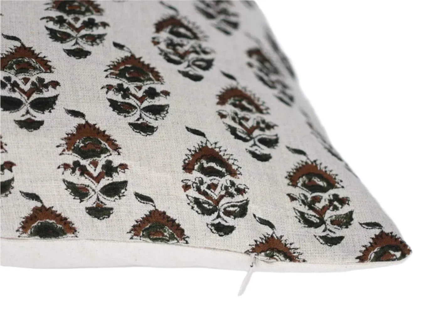 Sebastian Block Print Pillow Cover - Maple Village Lane