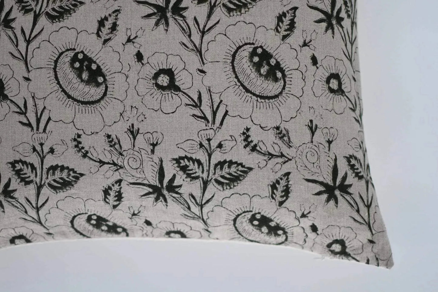 Charlotte Block Print Pillow Cover - Maple Village Lane