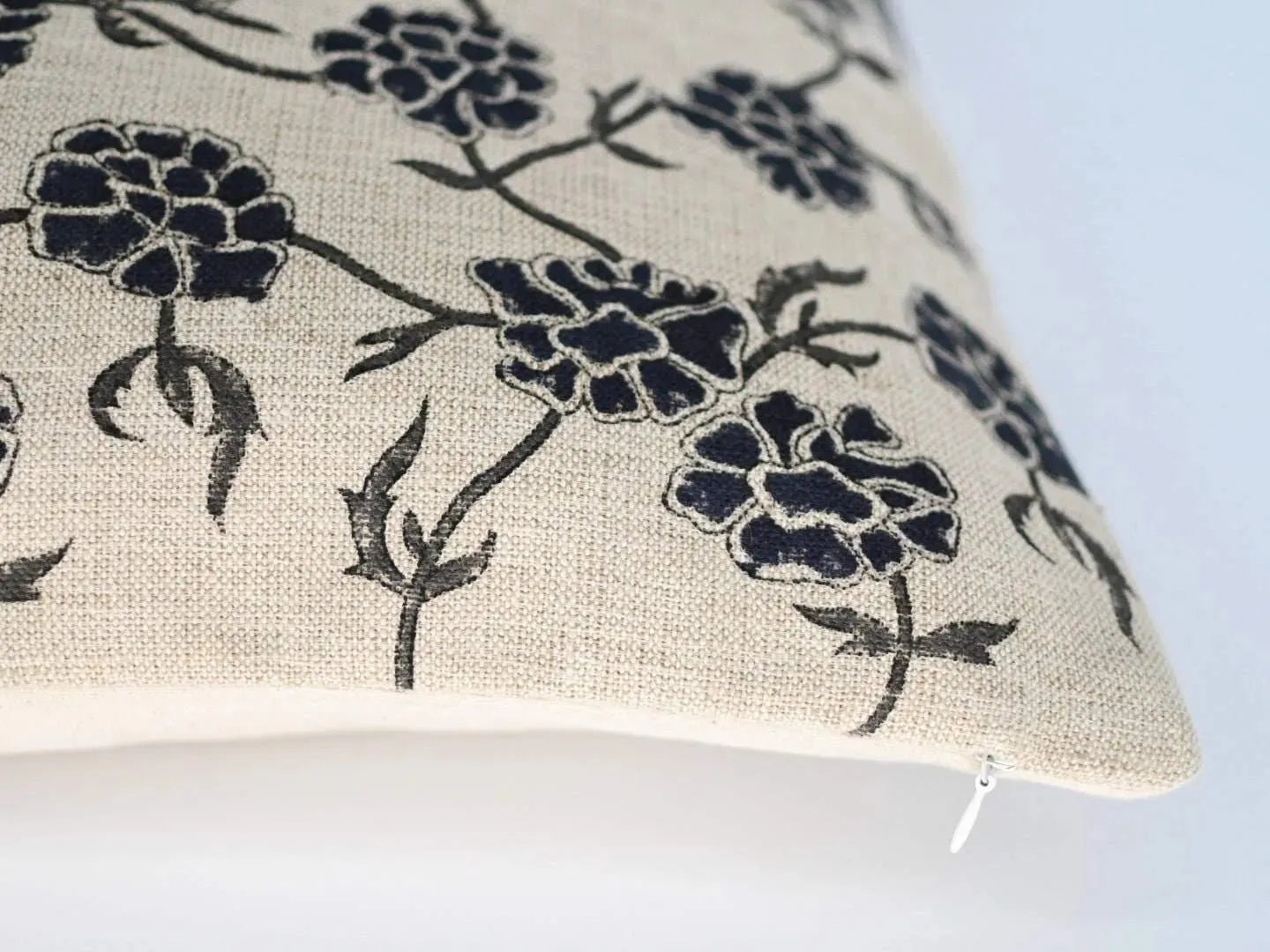 Catherine Block Print Pillow Cover - Maple Village Lane