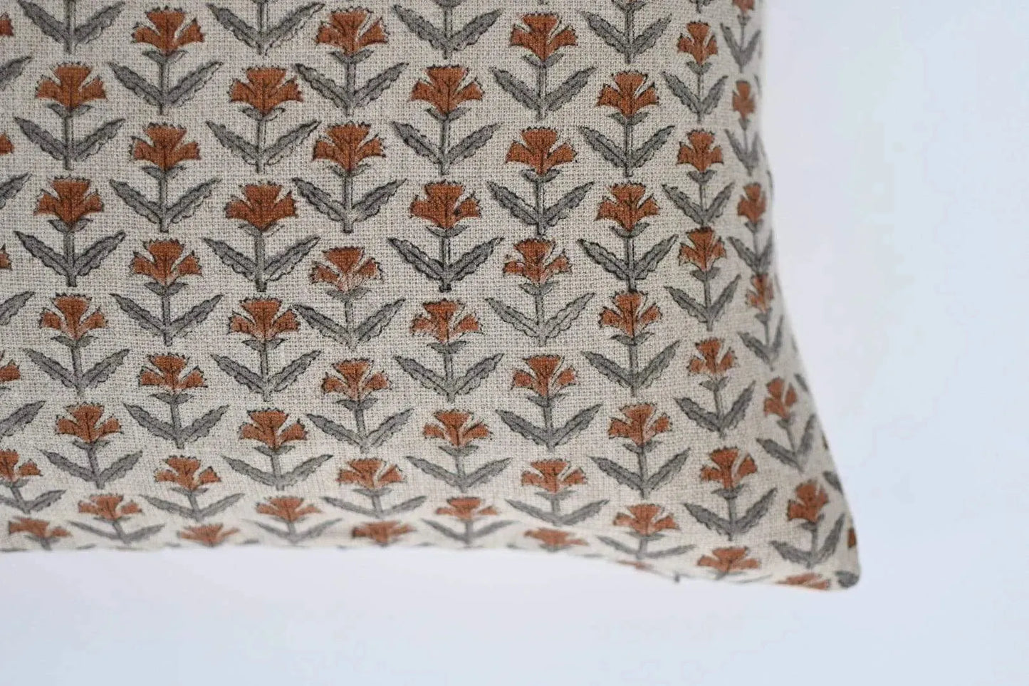 Johnny Block Print Pillow Cover - Maple Village Lane