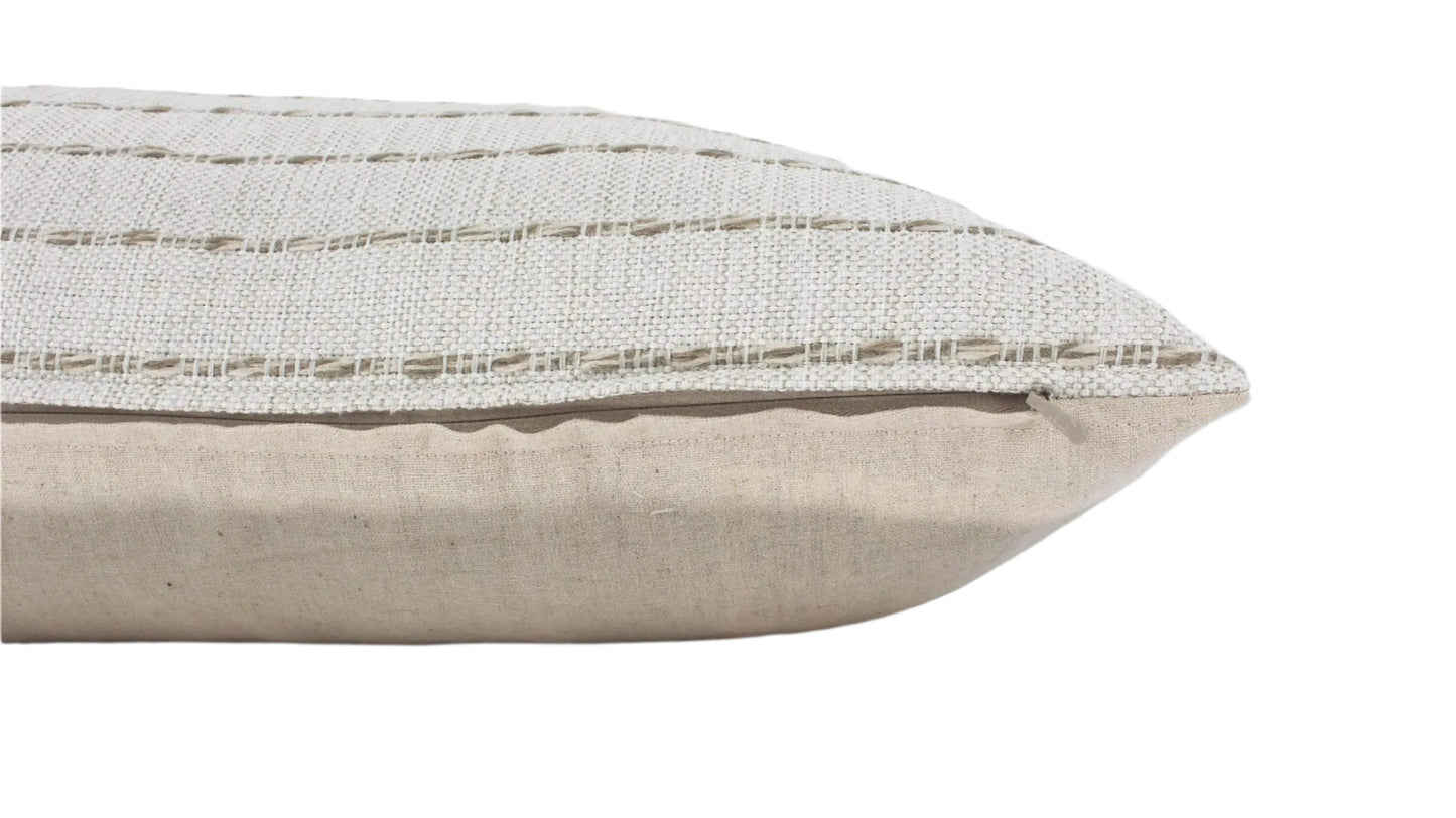 Evelyn Woven Pillow Cover - Maple Village Lane