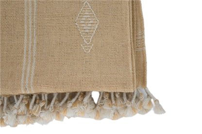 Bhujodi Table Runner - Yellow