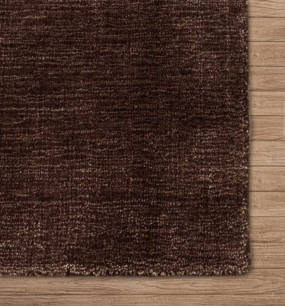 Forest Truffle Hand-Loomed Wool Rug