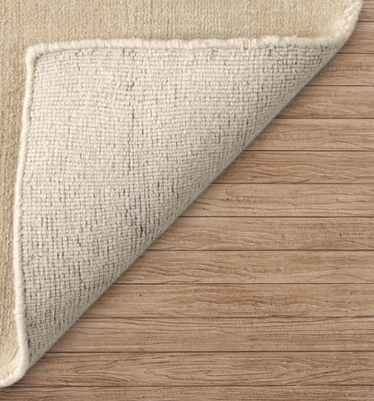 Desert Sand Hand-Loomed Wool Rug