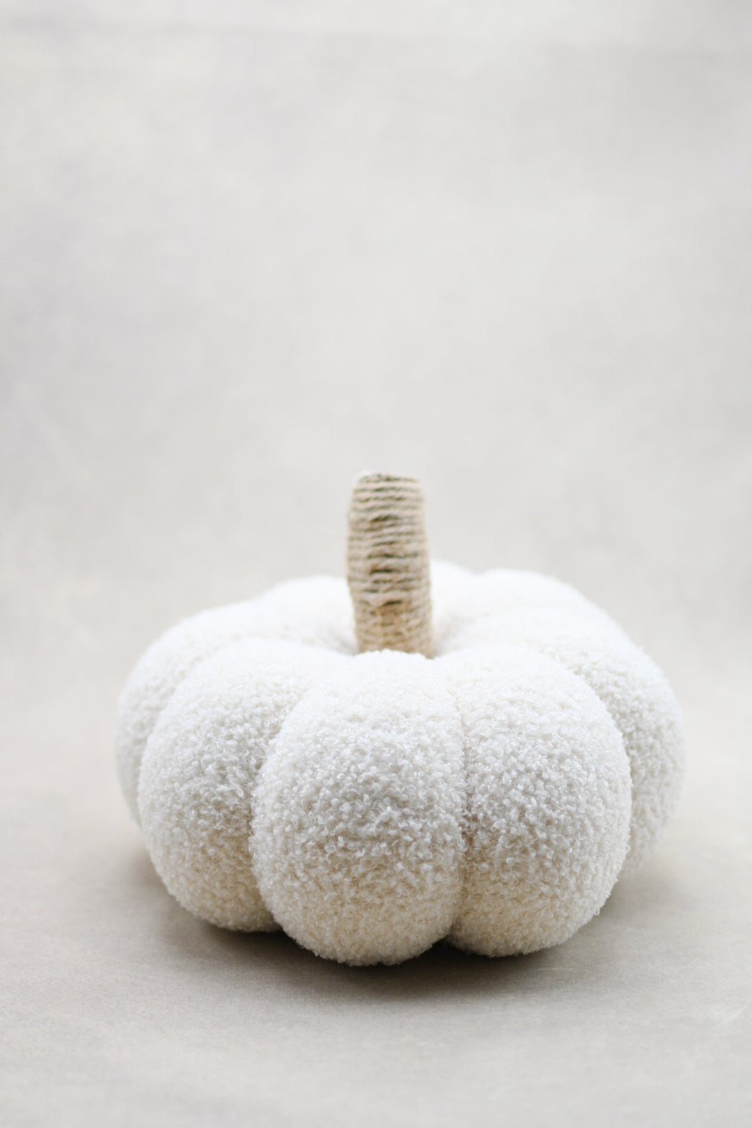 Cream Sherpa Pumpkin