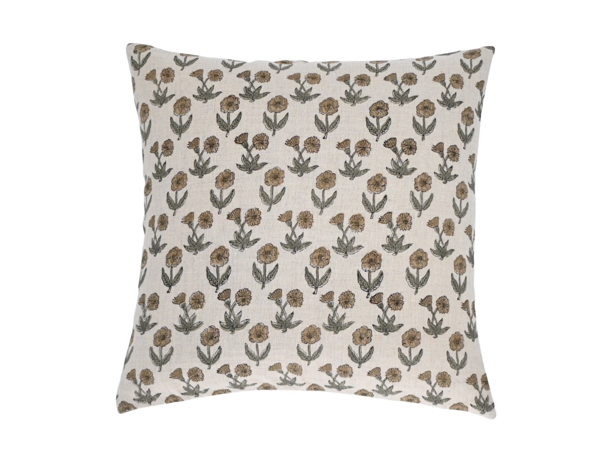 Amelia Block Print Pillow Cover