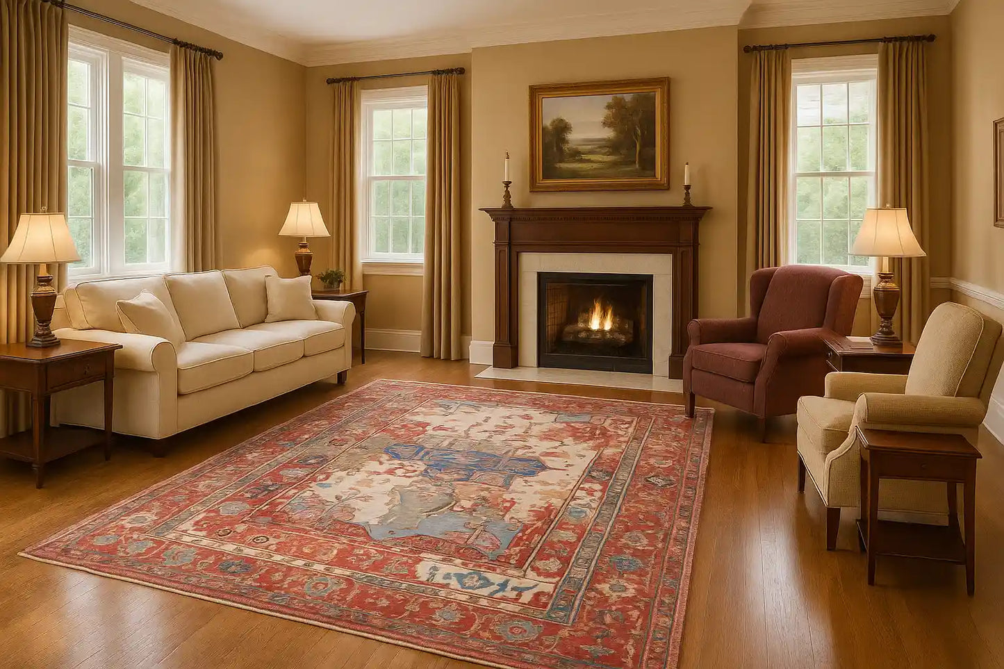 Primrose Hand-Tufted Wool Rug