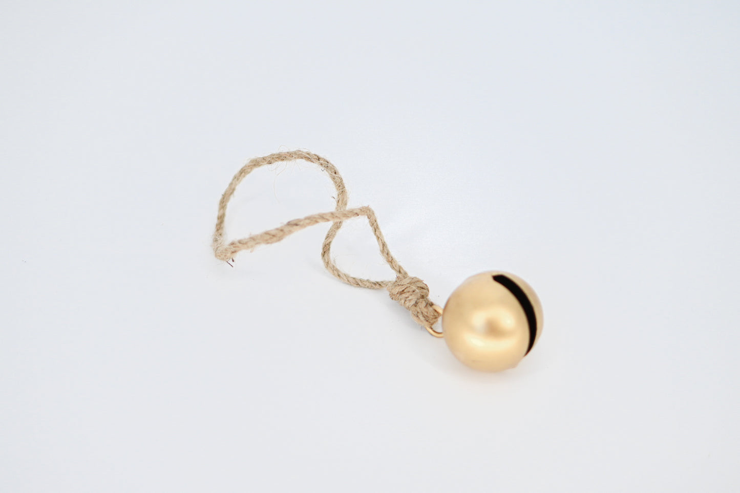 Gold Jingle Bell Ornament