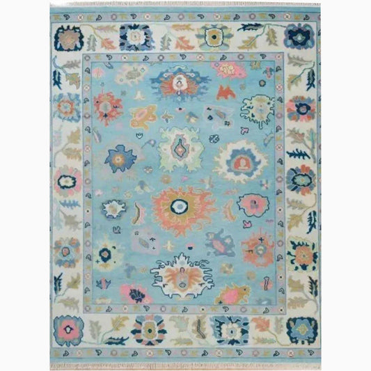 Lily Hand Knotted Oushak Rug