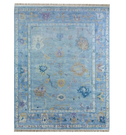 Hamptons Hand Knotted Oushak Rug