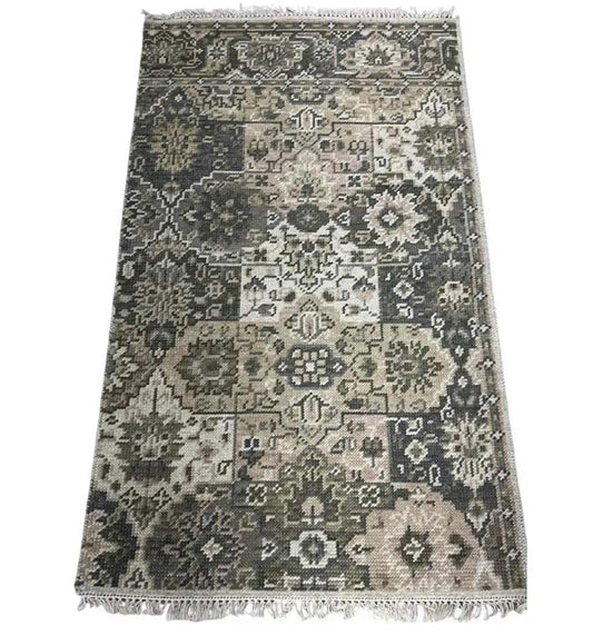 Quinn Hand Knotted Oushak Rug