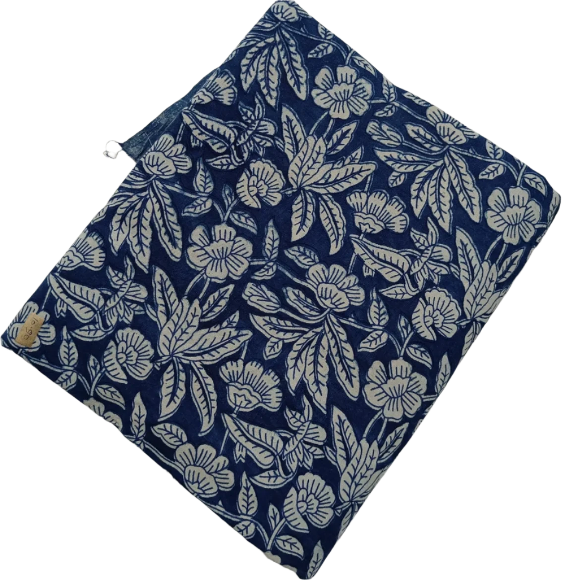 Luxury Indigo Fabric Block Print Fabric. Naturally Dyed with Vegetable Dyes. Perfect For Sewing, Home Decor Best Indigo Fabric for decor, pillows ,upholstery, curtain, Tablecloth. Sold by the Yard.