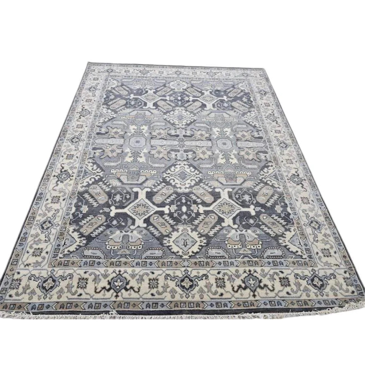 Tanner Hand Knotted Oushak Rug