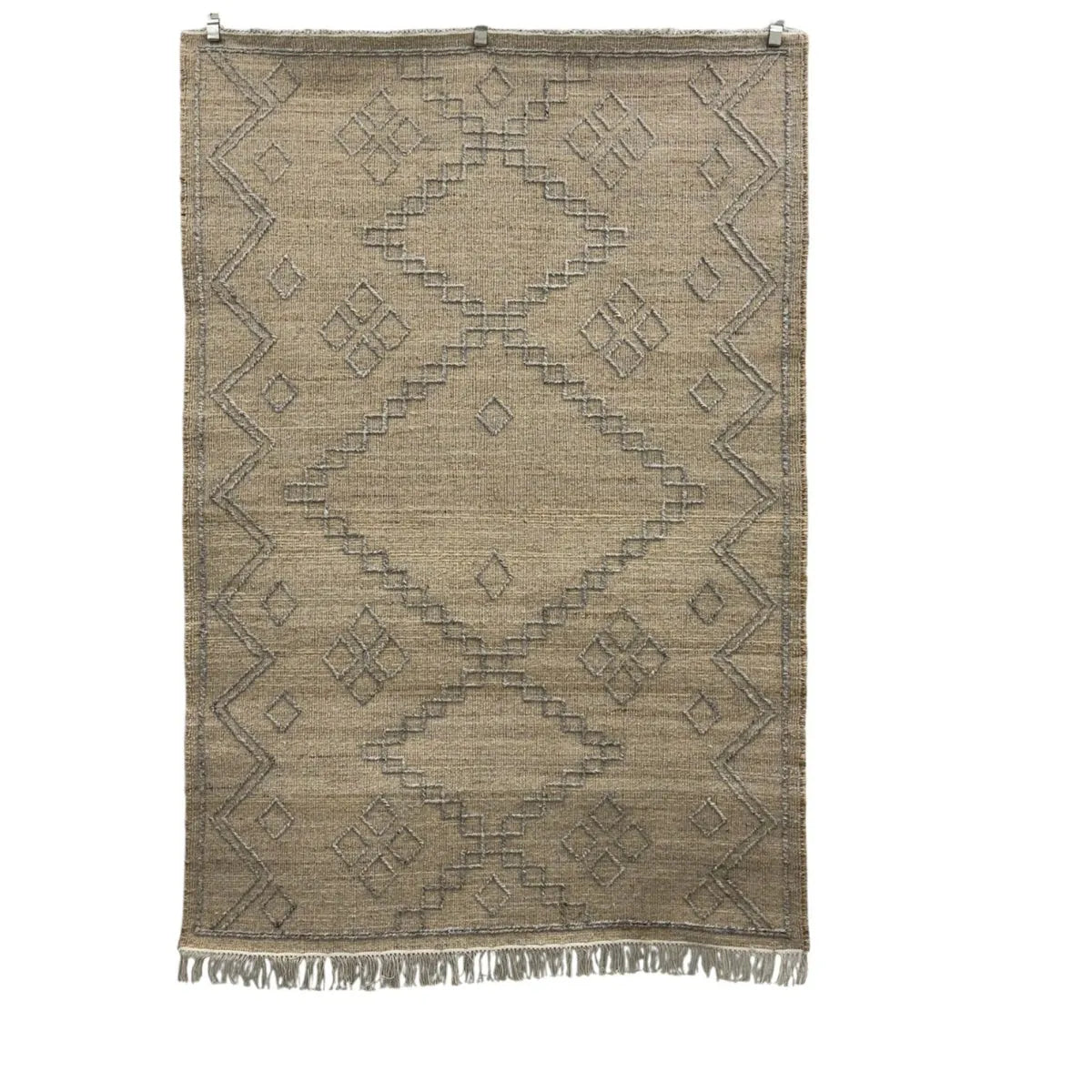 Shop Geometric Flatweave Jute and Cotton Rug Online