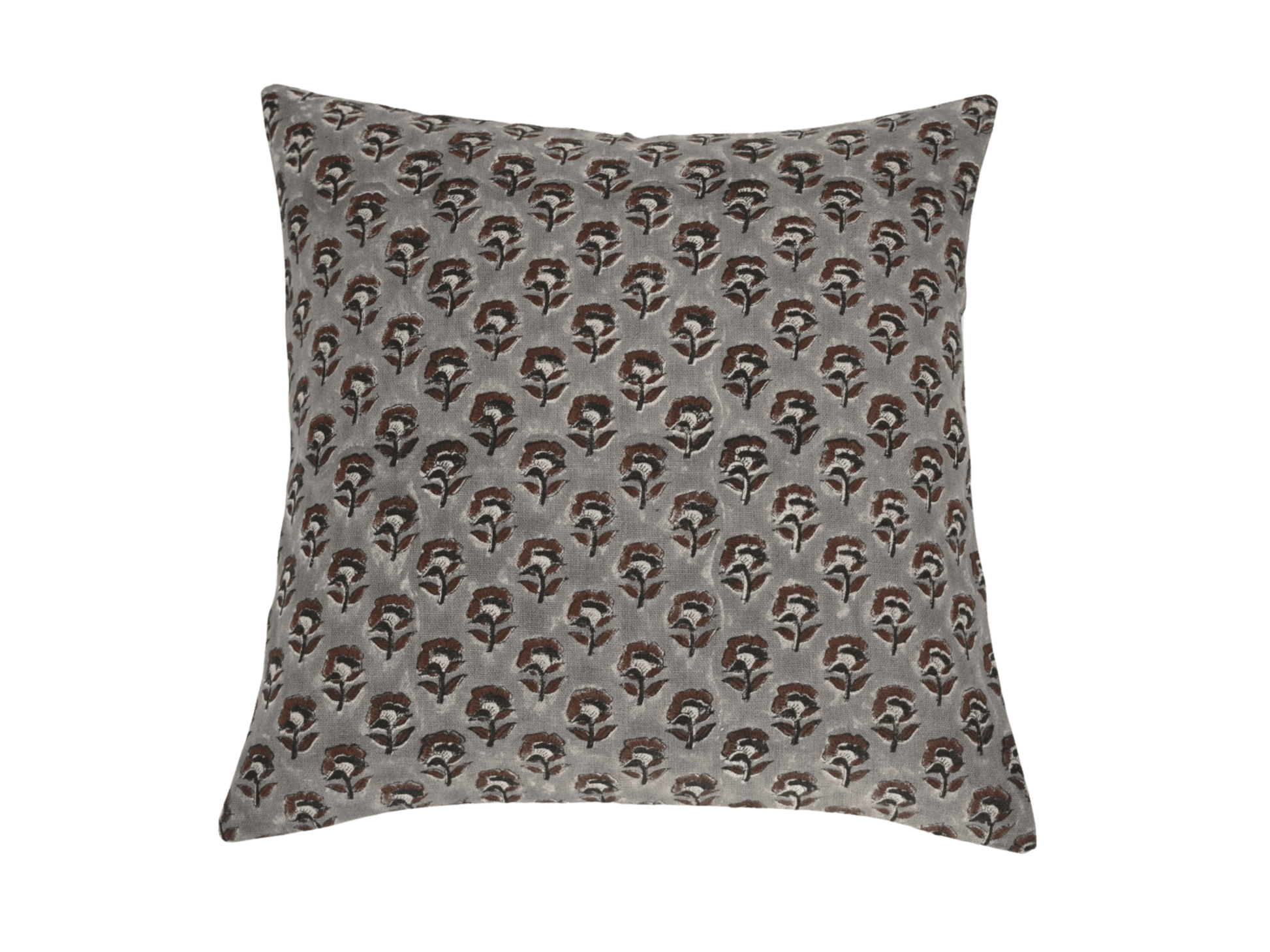 James Block Print Pillow Cover