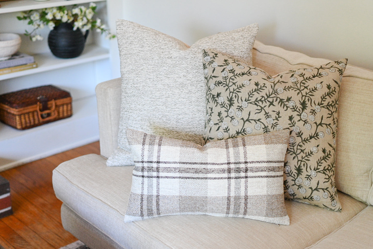 Maude Woven Pillow Cover