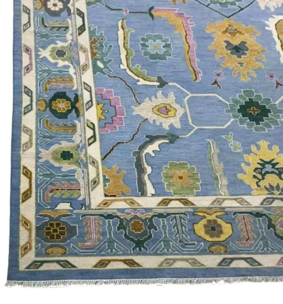 Kieran Hand Knotted Oushak Rug