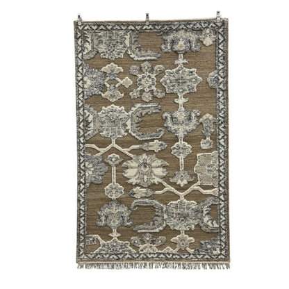 Hestia Floral Medallion Jute Blend Rug