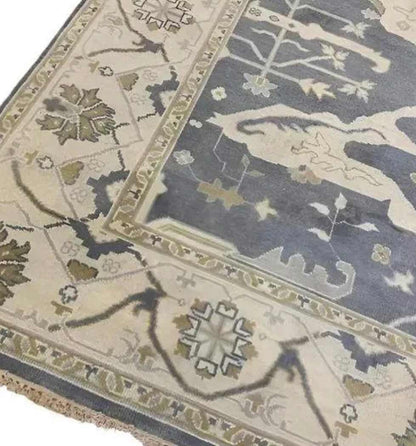 Tristan Hand Knotted Oushak Rug