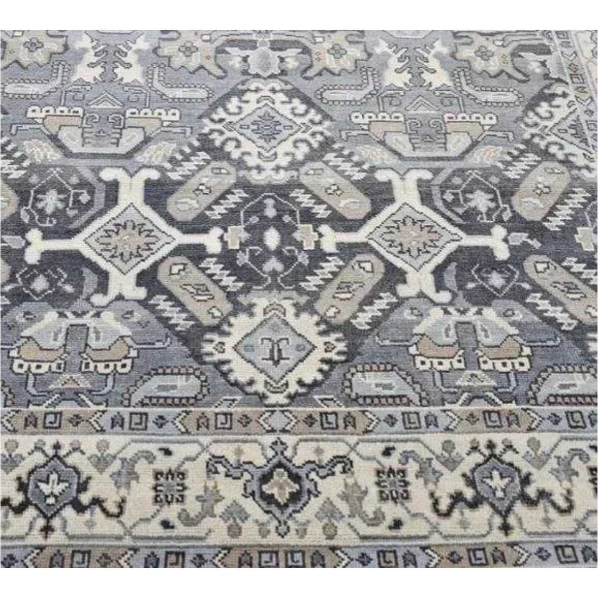 Tanner Hand Knotted Oushak Rug