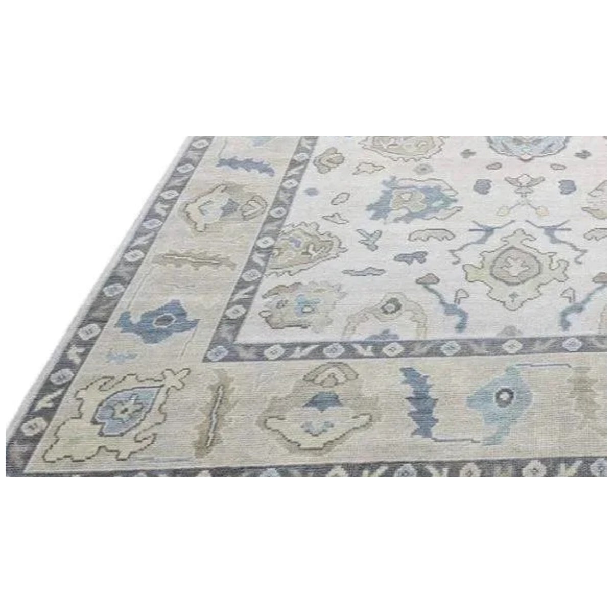 Poppy Hand Knotted Oushak Rug