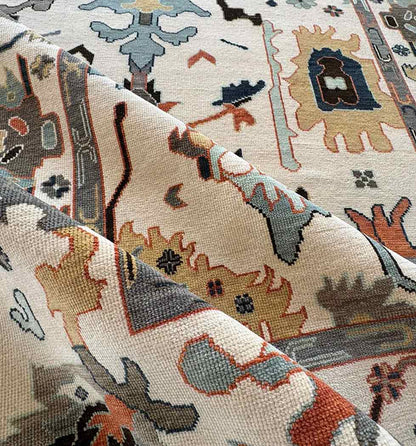 Ethan Hand Knotted Oushak Rug