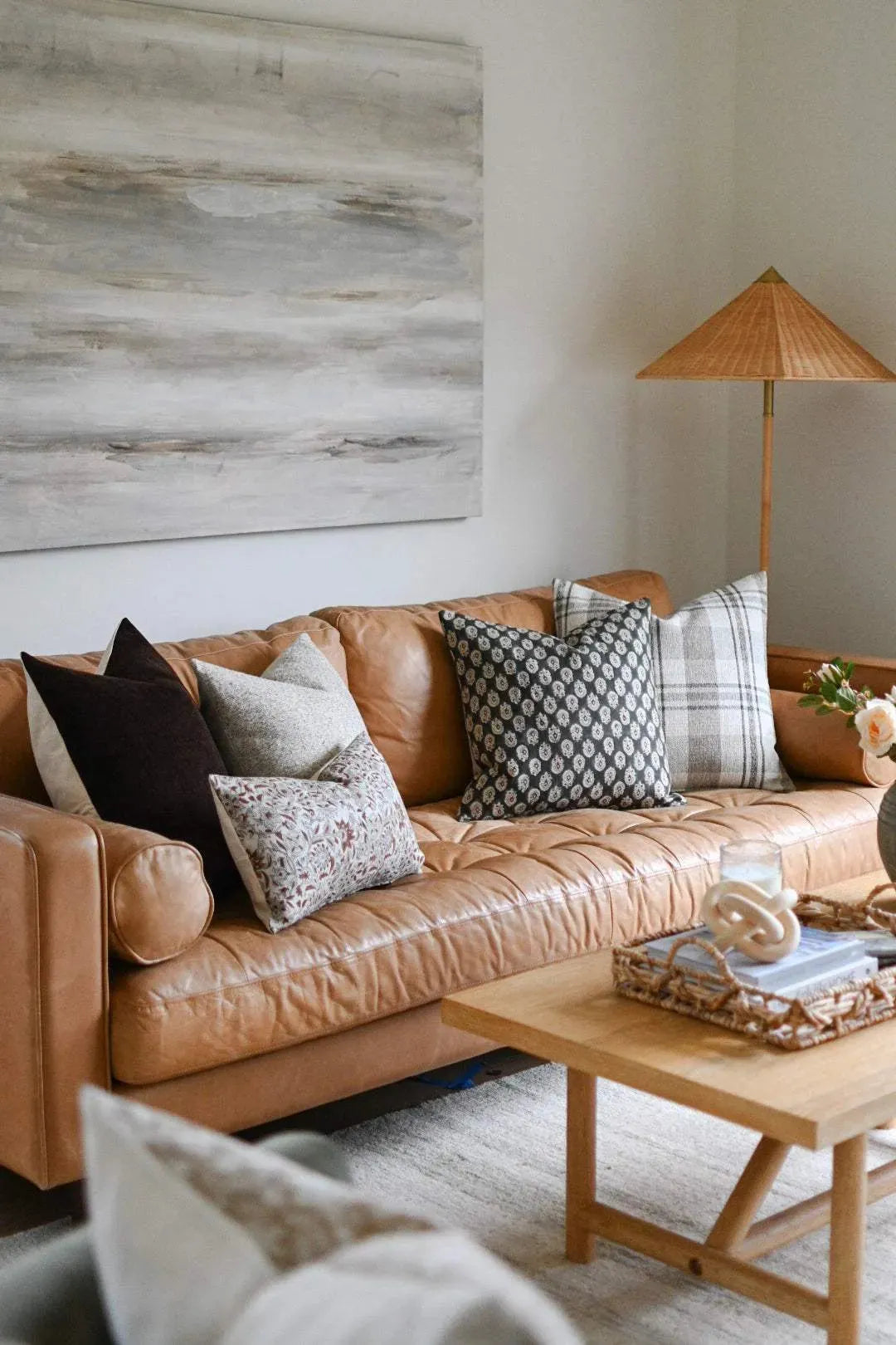 Maude Woven Pillow Cover - Maple Village Lane