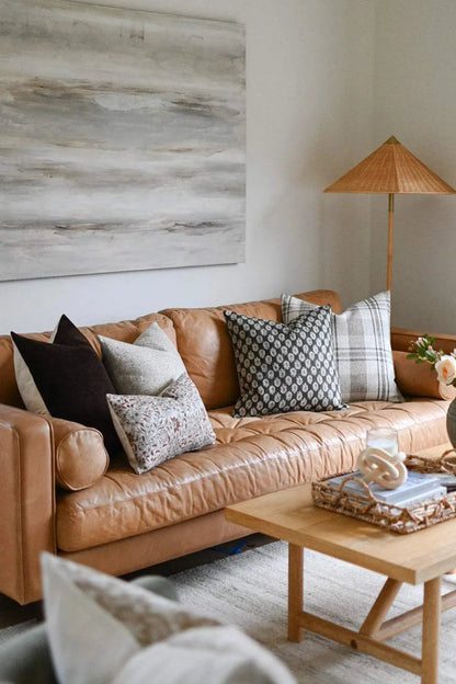 Maude Woven Pillow Cover - Maple Village Lane