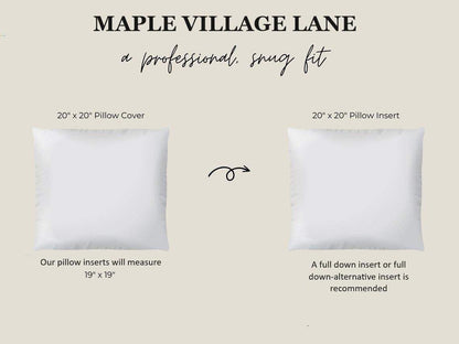 Markus Woven Pillow Cover - Maple Village Lane