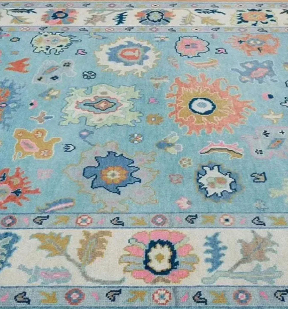 Lily Hand Knotted Oushak Rug