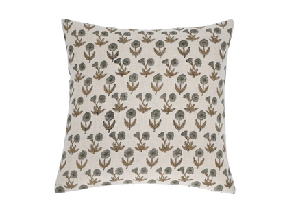 Lillian Block Print Pillow Cover