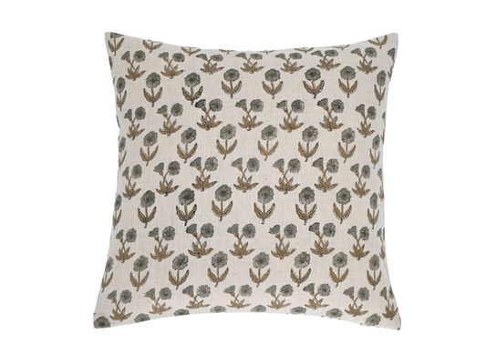 Lillian Block Print Pillow Cover